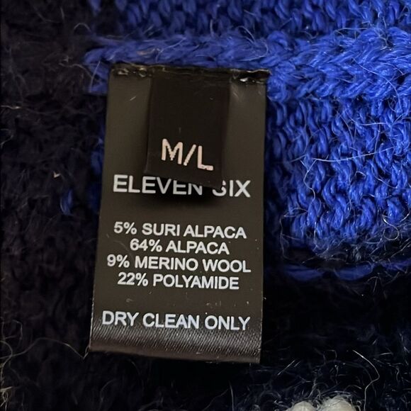Eleven Six Isla Cardigan Alpaca Blend Size M/L (no sash-read description) - Picture 13 of 15